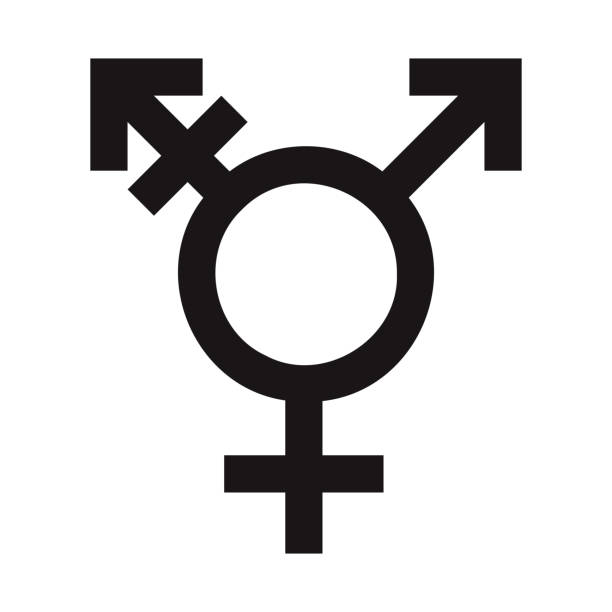 transgender washroom barrierefreiheit icon - trans stock-grafiken, -clipart, -cartoons und -symbole