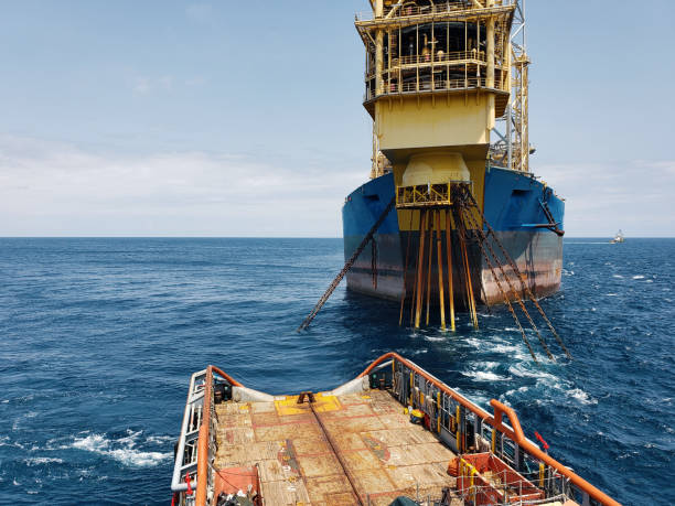 istock Floating production storage and offloading FPSO vessel, oil and gas indutry 1300221393