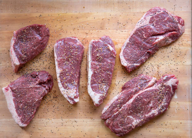 istock Chefs selection of steaks 1300243100