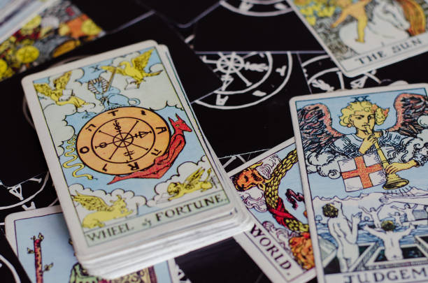 istock The Tarot - Wheel of Fortune Card 1300245771