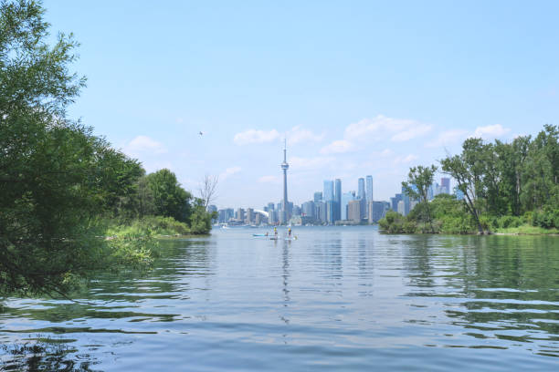 City view of the Toronto stock photo