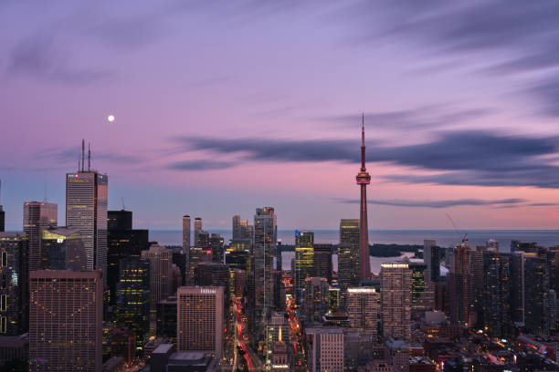 istock Sunset of the city 1300255662