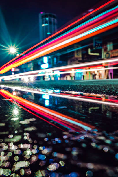 istock Rainy scenes in the city 1300258302