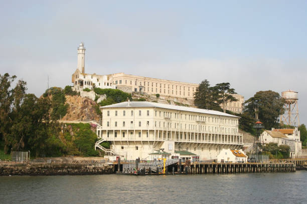 미국 샌프란시스코의 알카트라즈 섬 - alcatraz island tourism san francisco bay area san francisco county 뉴스 사진 이미지