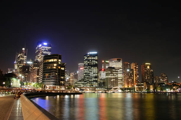istock Circular Quay wharf with Sydney skyline 1300260723