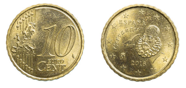 istock ten euro cent coin isolated on white background 1300271423