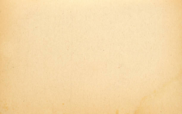 старый пустой лиса текстуры фона бумаги - foxed стоковые фото и изображения