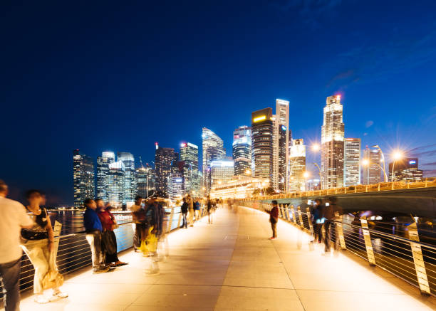 Sightseeing in Singapore - fotografia de stock