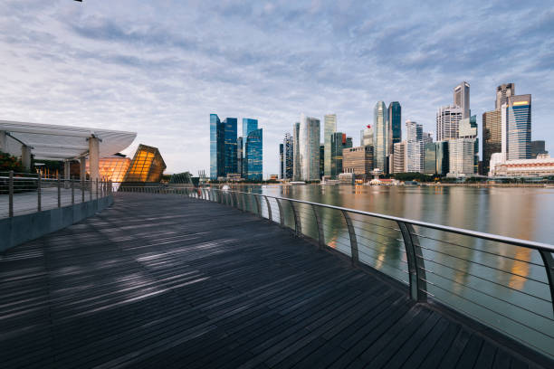 istock Singapore Cityscape / Financial District / SKyline 1300271980