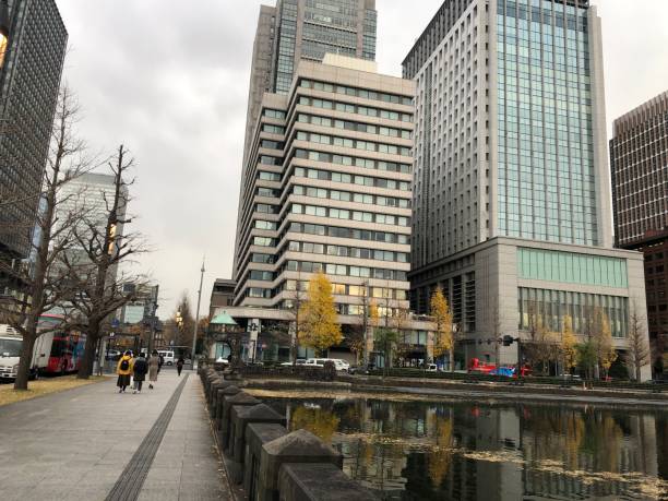 istock Tokyo landscape in autumn urban design 1300275544