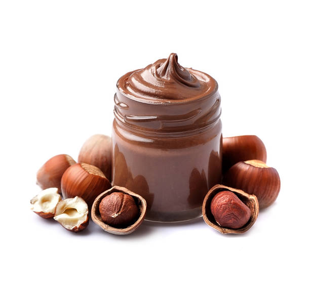istock Chocolate butter on glass bottle 1300277726