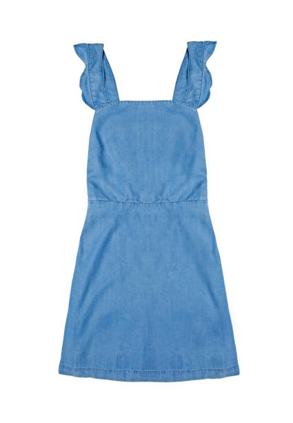 istock Blue sundress isolated on white 1300277848
