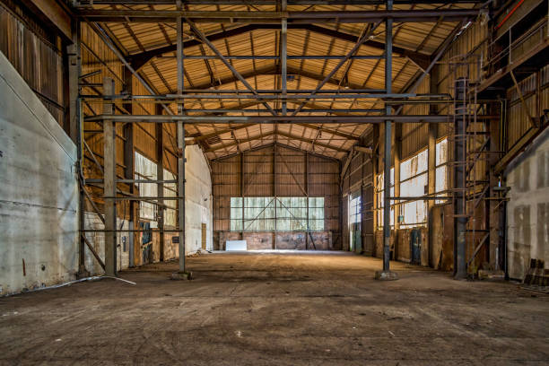 istock Interior Of An Old English Warehouse 1300280937