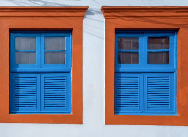 istock Windows from a Colonial house in Olinda 1300285561