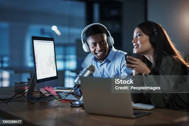 Dont Forget To Check Out My Other Podcast Interviews Stock Photo - Download Image Now