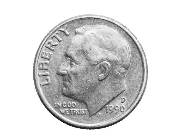 istock one dime coin isolated on white background 1300290717