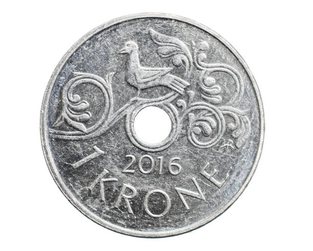 istock one Danish krone coin isolated on white background 1300290718