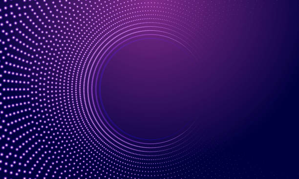 The abstract halftone background The abstract halftone background technology stock illustrations