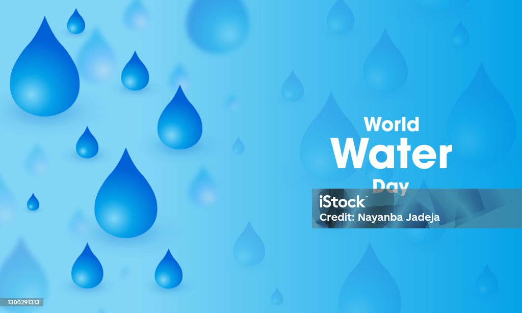 Dia Mundial da Água. ilustração de estoque - Vetor de Dia mundial da água royalty-free