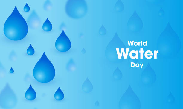 ilustrações, clipart, desenhos animados e ícones de dia mundial da água. ilustração de estoque - dia mundial da agua