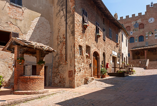 Certaldo, in the middle of Valdelsa, near Florence, Tuscany.