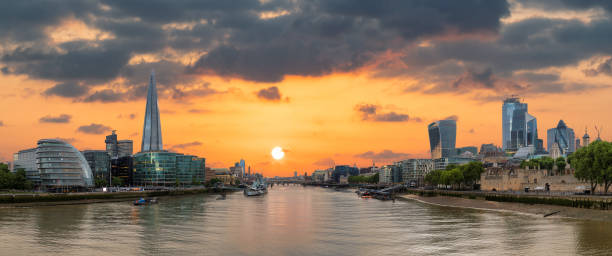 istock London City along the Thames river at sunset 1300293033