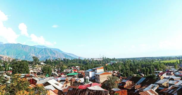 istock An Epic View Of A Kashmiri Village 1300294695