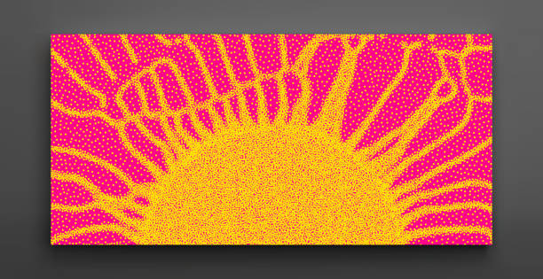 istock Solar or starlight emission. Backdrop with explosion. Design for banner, flyer, poster, cover or brochure. 3d vector illustration. 1300297583