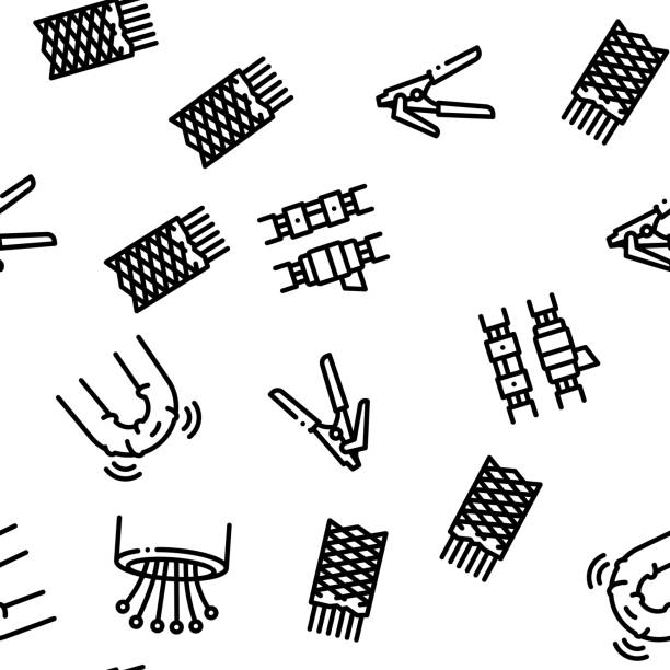 Cable Pattern Vector 130+ Spool Of Cable Backgrounds Stock Illustrations, Royalty-Free ...