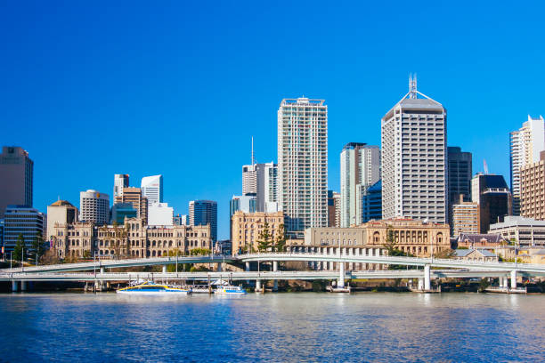 istock Brisbane Skyline in Australia 1300308377