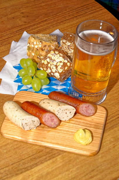 istock German cuisine - selection of german sausages 1300311520
