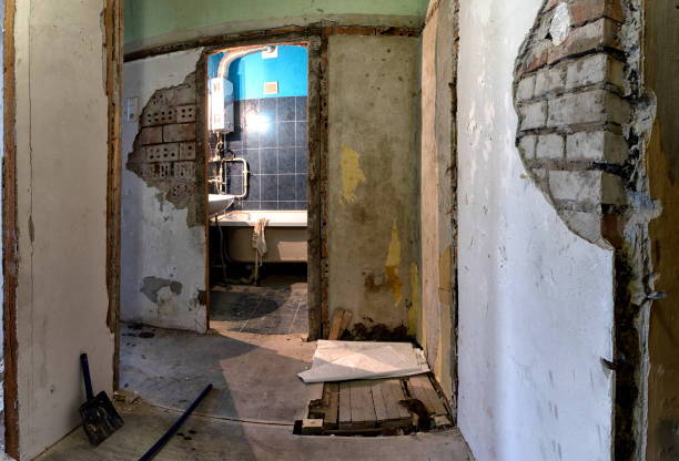 istock home renovation - old flat during renovation. Russia. 1300316877