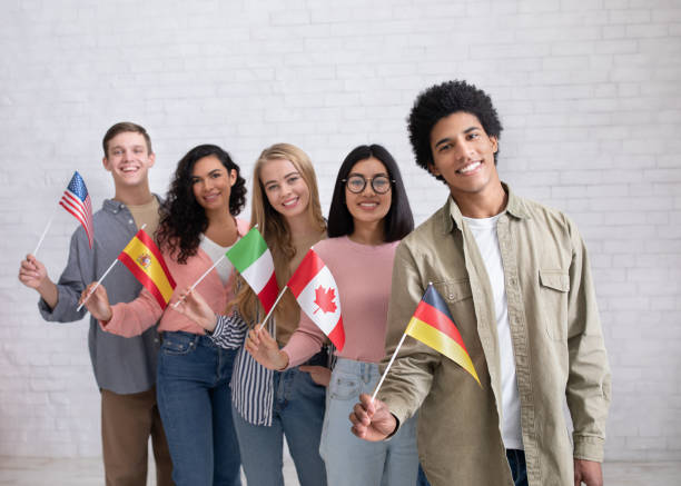 istock Modern education of international students or immigrants 1300323483