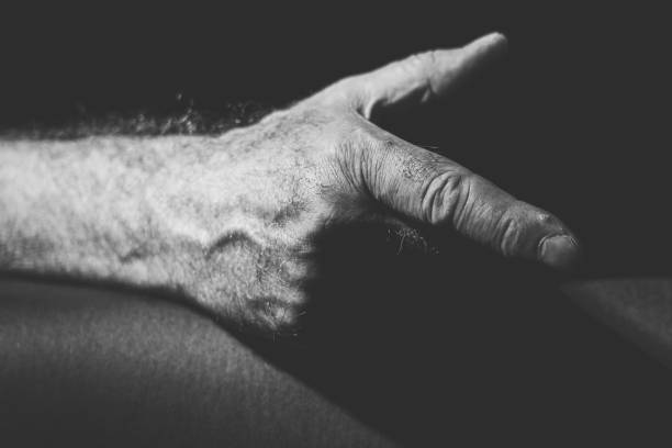 istock close-up of a hand pointing to something 1300331826