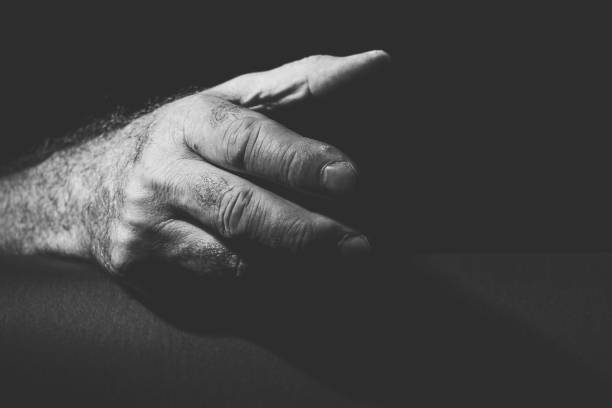 istock close-up of a hand lying slightly open on the side 1300332411
