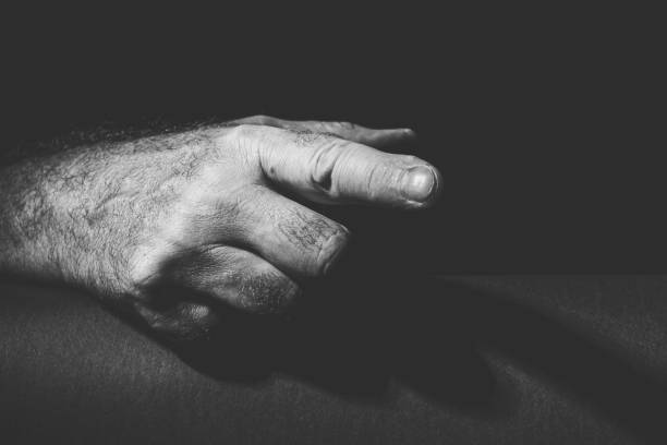 istock close-up of a hand pointing to something 1300332473