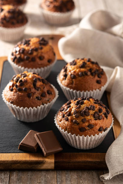 istock Just baked chocolate muffins 1300341697