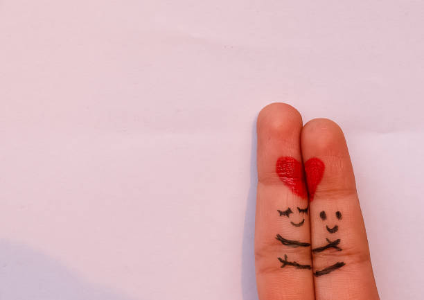 istock Valentines day concept on isolated background 1300351207