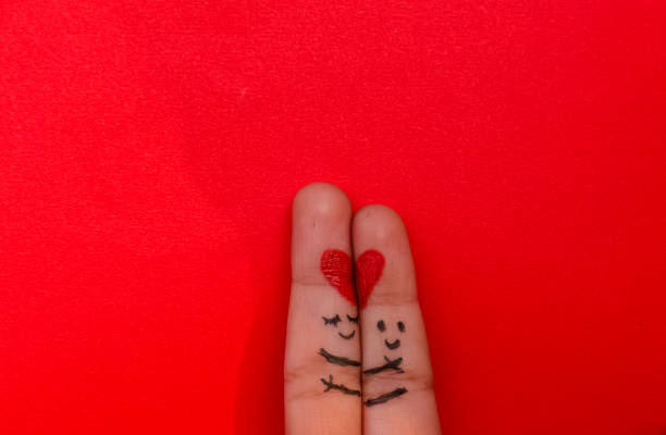istock Valentines day concept on isolated background 1300351281