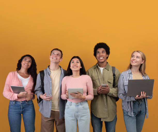 istock Great offer for students, important information and ad 1300351314