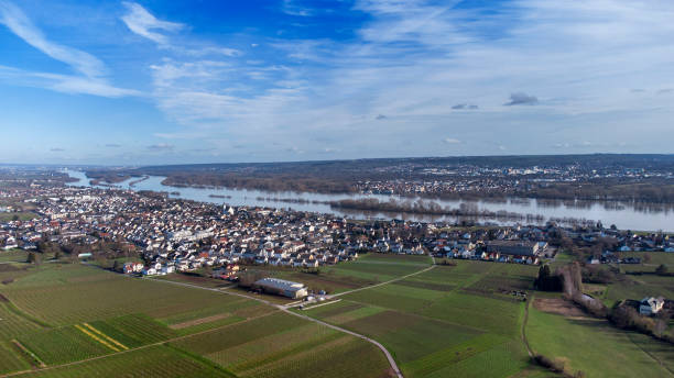 istock Rhine river, Oestrich-Winkel, Rheingau, Germany 1300358063