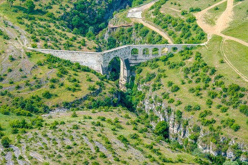 slap canyon and glass terrace aqueduct safranbolu