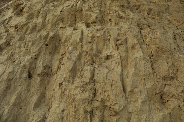 istock Clay soil of slope on whole background 1300361085