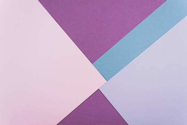 istock Abstract pastel colored paper texture. Geometric shapes and lines. 1300365215