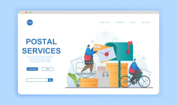 Postal Service Graphics 130+ Us Postal Service Stock Illustrations, Royalty-Free Vector ...