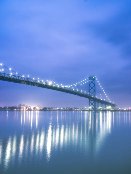 istock Ambassador Bridge at Dusk 1300374256