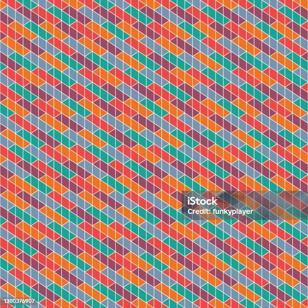 Rectangular Interlocking Blocks Wallpaper Parquet Background Seamless ...