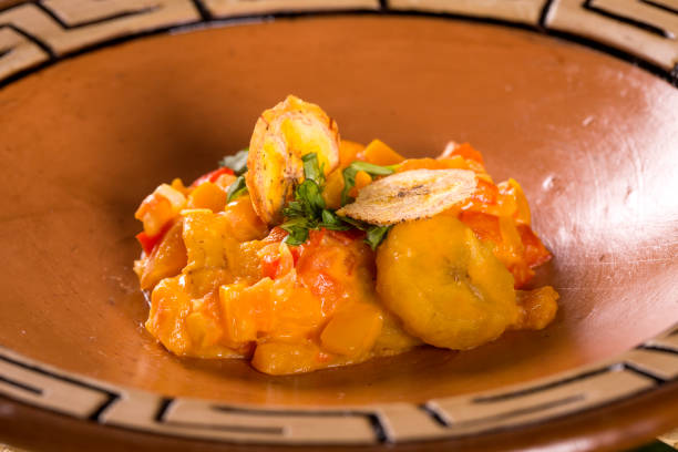 istock Vegan Moqueca made with ground Banana 1300377406