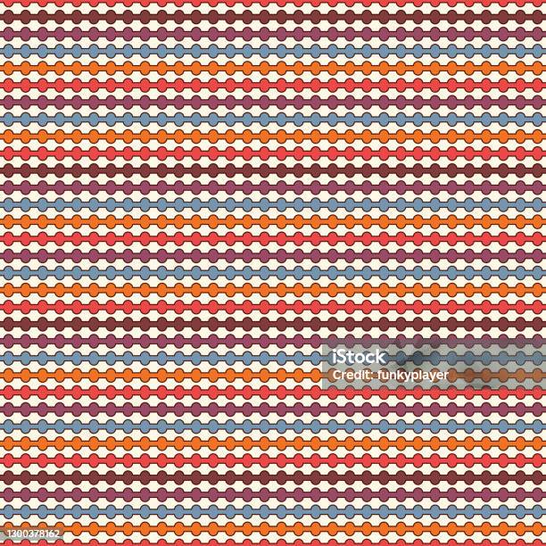 Simple Horizontal Pattern Seamless Pattern With Bright Horizontal Lines With Knots Stylized Wavy ...