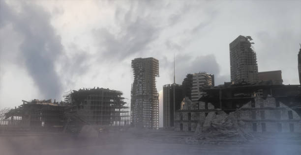 istock destroyed post-apocalyptic city after war and earthquake render 3d 1300386013